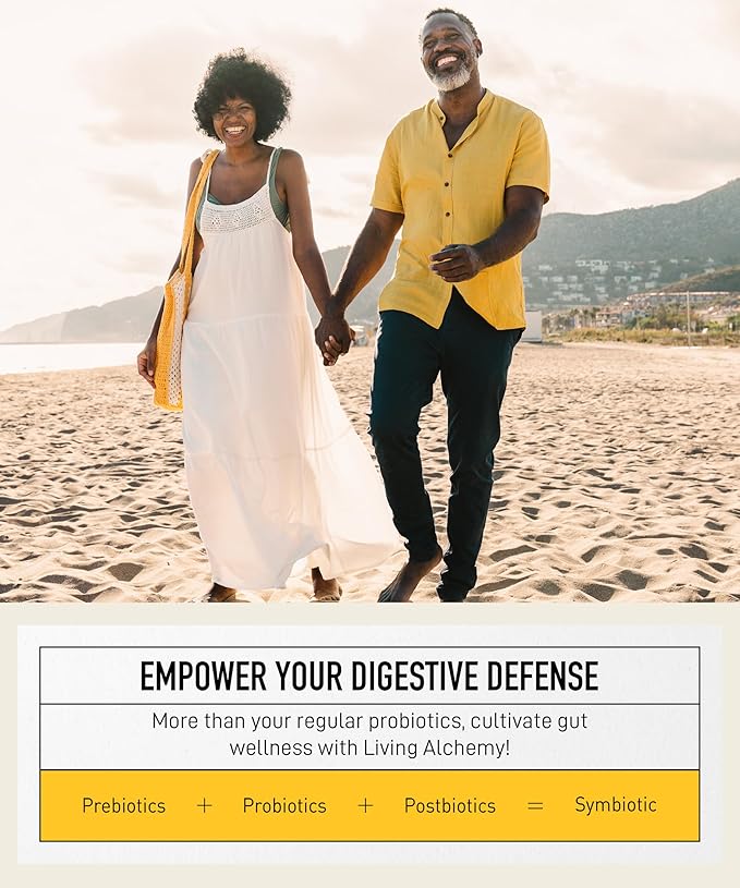 Your Flora Probiotic Terrain – Non-GMO Probiotics with Fermented Soybean Aloe Vera &amp Slippery Elm for Gut Balance &amp Digestion – Prebiotics Postbiotics Digestive Enzymes – Living Alchemy 6