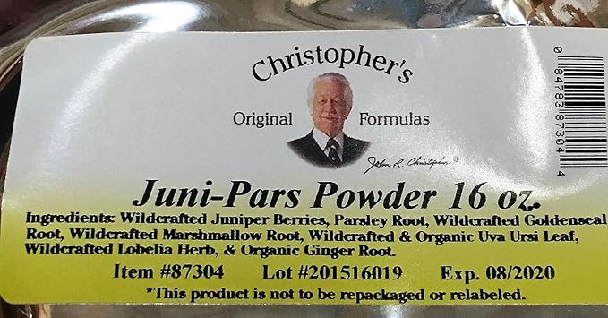 Christophers Original Formulas Juni-Pars Powder 16 OZ