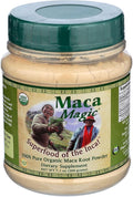 Maca Magic Organic Black Maca Powder - Raw Maca Powder - Raw Premium Maca Powder - Yellow Maca Powder - Raw Red Maca Root Powder - Miracle in The Andes - Maca Superfood Powder Powder - 7.1 Oz