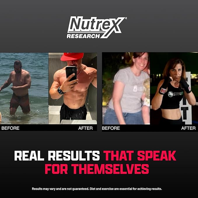 Nutrex Research Lipo-6 Black Ultra Concentrate Thermogenic Fat Burner Supplement Increase Weight Loss Energy &amp Intense Focus 120 Diet Pills