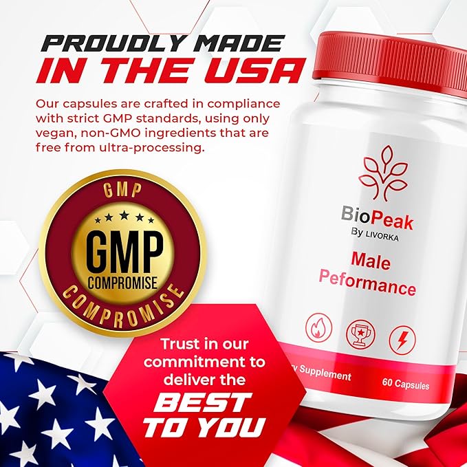 LIVORKA (2 Pack) BioPeak Capsules BioPeak Advanced Support Formula Pills (120 Capsules)