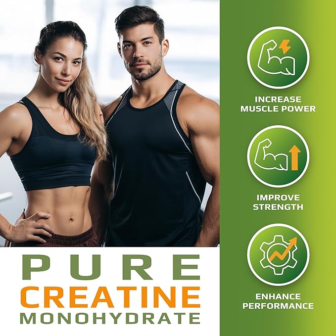 MFL Micronized Creatine Monohydrate | 5 Grams per serv | | 100% Pure Creatine | Non-GMO | 60 Servings