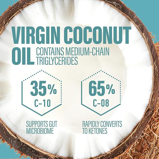 BUBS Naturals MCT Oil Powder Packets - Medium Chain Triglycerides - Keto Vegan &amp Paleo Friendly - Healthy Coconut Fats + Low Carb - Dairy-Free Energy Source - includes 14 Travel Packets
