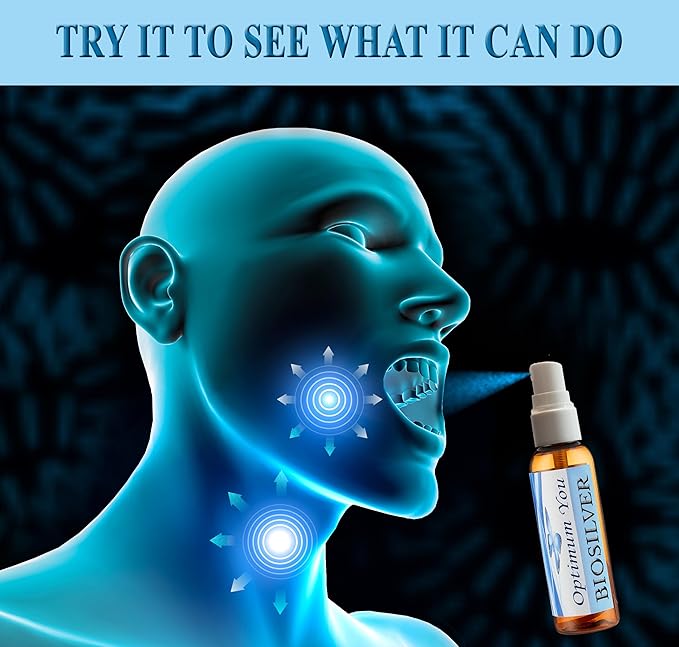 BIOSILVER | Colloidal Silver Liquid | 500 ppm Extra Strength 8 oz with Spray Bottle | Immune &amp Stem Cell Support | Wound Care &amp Superior Healing