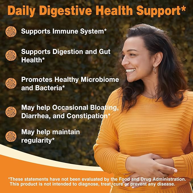 Vitamin World Probiotic 16 20 Billion CFU 16 Strains with Prebiotic Fiber for Digestive &amp Immune Health Probiotics for Women &amp Men Non-GMO Gluten Free 120 Veggie Capsules 60 Day Supply