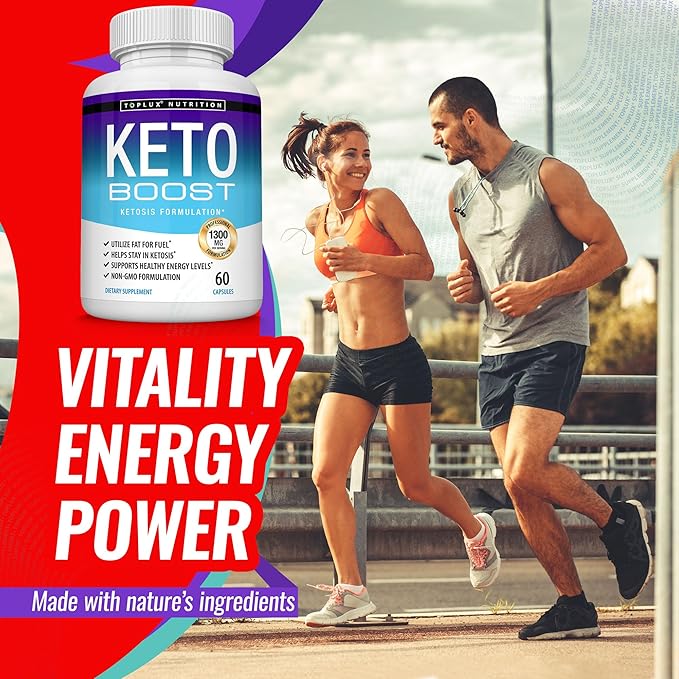 Keto Boost Diet Pills Ketosis Supplement - Natural Exogenous Keto Formula Support Energy &amp Focus Advanced Ketones for Ketogenic Diet for Men Women