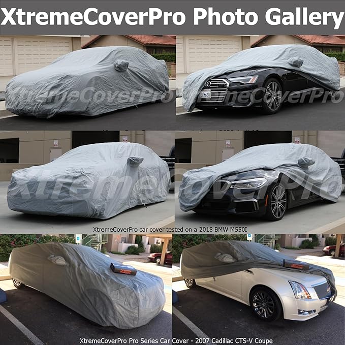 Car Cover Fits 2022 2023 2024 2025 Mercedes-Benz CLA250 CLA35 CLA45 XTREMECOVERPRO PRO Series Grey