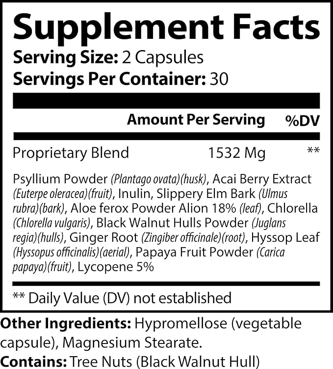 Clarity Daily Support Capsules | Digestive Wellness Formula | 60 Count