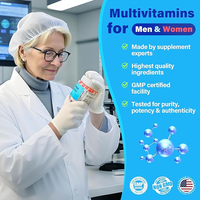 Methylated Multivitamin for Women &amp Men Gummies w/ Omega-3 Calcium D3 K2 Methylfolate &amp B12 TMG Daily Vitamin A C E B Complex Magnesium CoQ10 Probiotic for Overall Health- Vegan 2