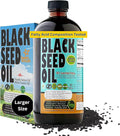 Premium Black Seed Oil Liquid 16 oz - Sugar Free 3 Month Supply Antioxidant Turkish Black Cumin Seed Oil - 3X Thymoquinone First Cold Press Vegan Halal Sweet Sunnah