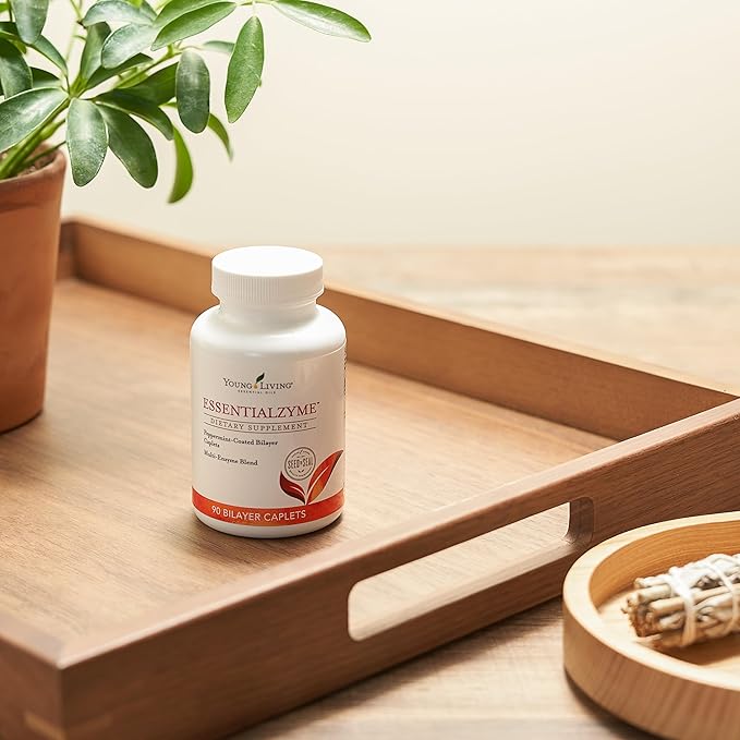 Young Living Essentialzyme - 90 Capsules | Multi-Enzyme Formula | Stimulates Enzyme Activity | Supports Digestive Health for Optimal Digestion | Keto-Friendly | Dietary Supplement