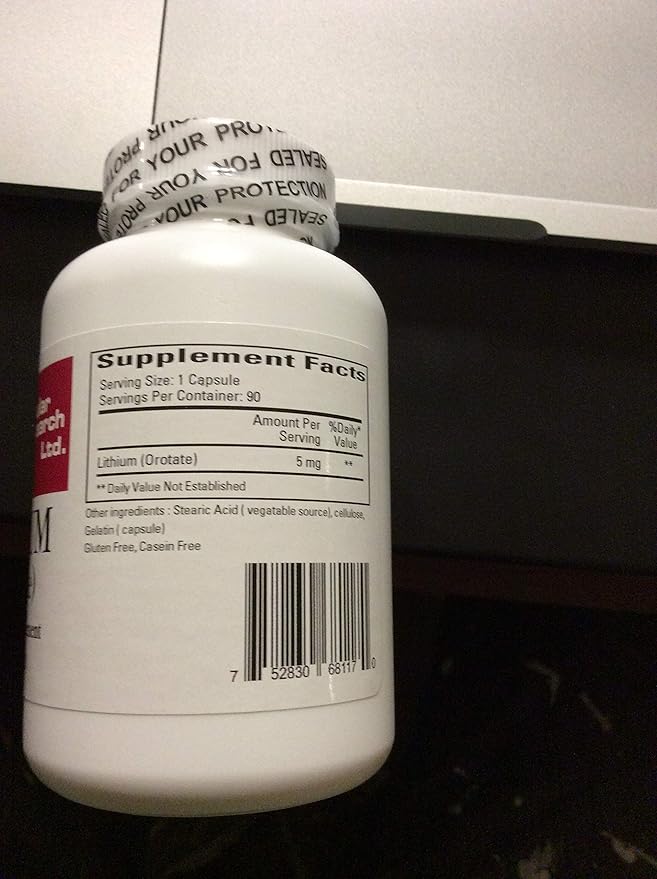 Cardiovascular Research Lithium Orotate - 90 Capsules