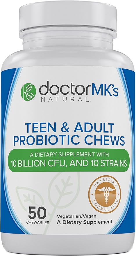 Teen/Adult Probiotics Chewable by Doctor MK's® Sugar Free
