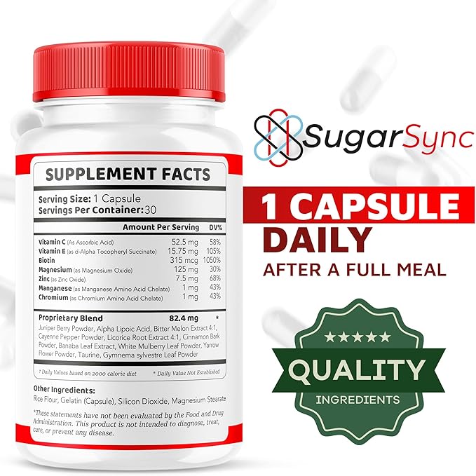LIVORKA (3 Pack) Sugar Sync Glyco Optimizer Sugar Sync Glyco SugarSync SugarSync Glyco Sugar Sync Glyco Optimizer Reviews 90 Capsules