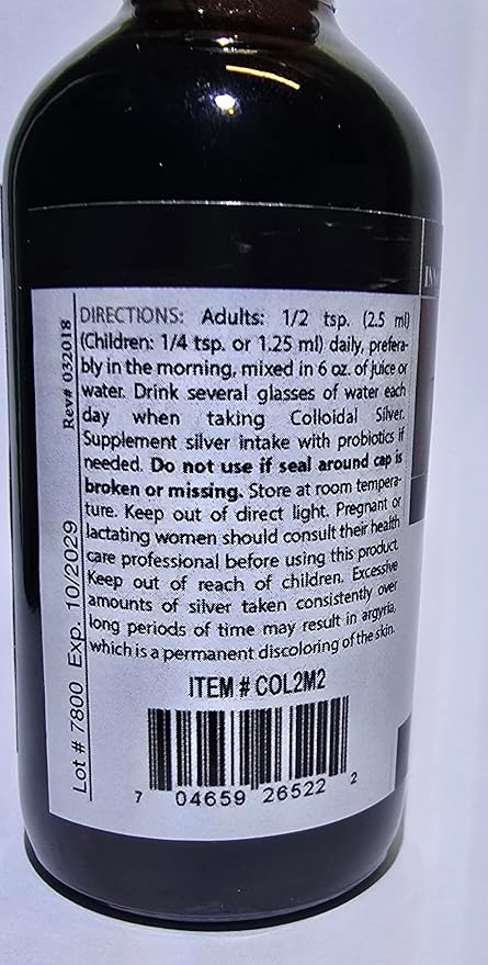 Colloidal Silver 2000 PPM Buy Two 2 OZ GET ONE Trial Size (1/2 oz) Free by Innovative Natural Products