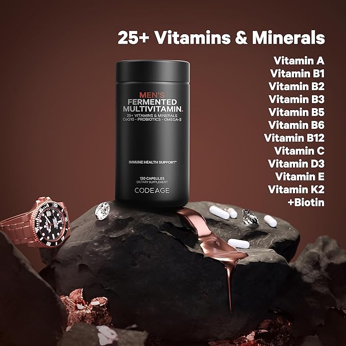 Codeage - Multi Collagen Protein + Men’s Daily Multivitamin Bundle