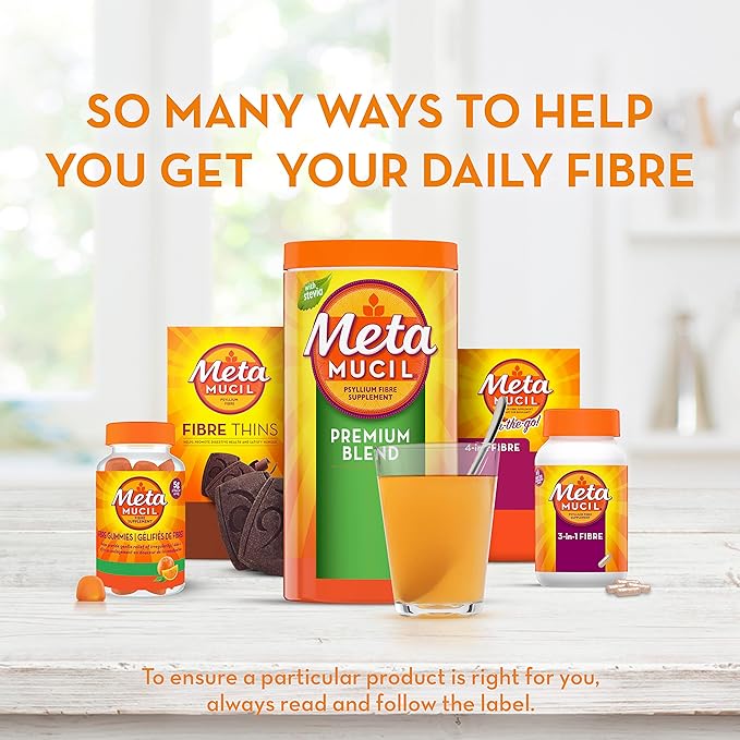 METAMUCIL Powder with NO Added Sweetener 283g
