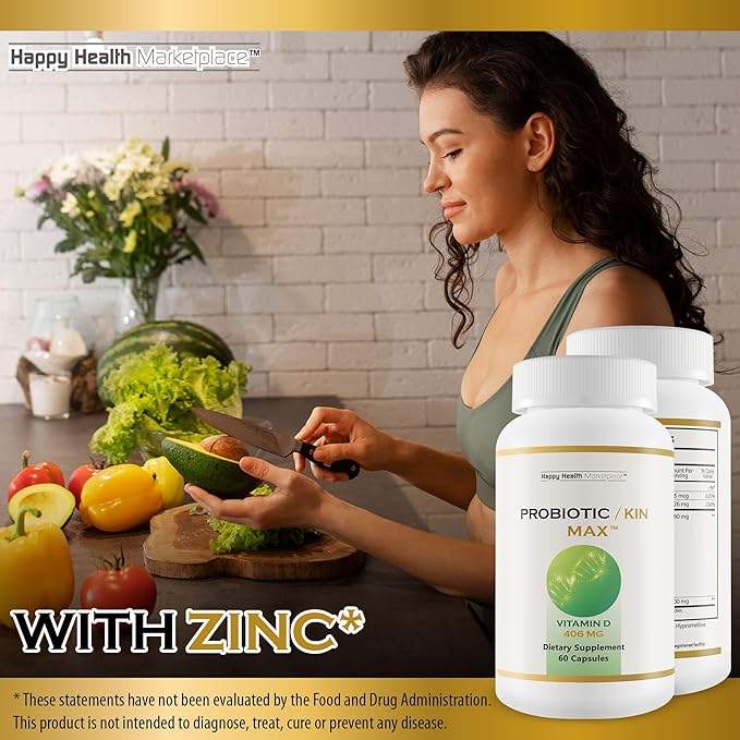 Probiotic/Kin Max - Our Best Probiotics for Women - Our Best Probiotics for Digestive Health Gut Health &amp Immune Health - Premium Daily Probiotic for Women &amp Men - Acidophilus Probiotic Caps
