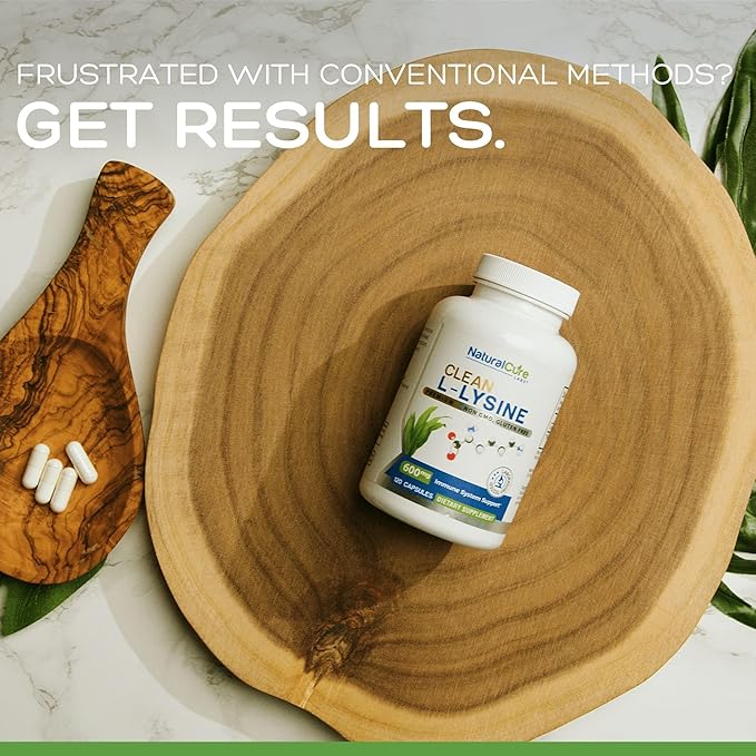 Natural Cure Labs Bundle: L-Lysine with Monolaurin + Clean L-Lysine