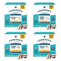 Cameron's Coffee Single Serve Pods Variety Pack of Donut Shop Breakfast Blend 10% Hawaiian Blend Jamaican Blend 128 Count