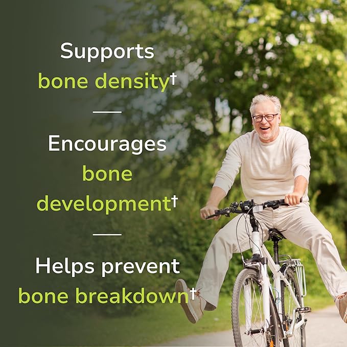 Vinco Inc - OsteoSheath® Enhanced Bone Support &amp Dietary Daily Supplement | (180 Capsules) | Supports Healthy Bone Density | Calcium Vitamins K2/B6/D3 &amp Minerals | Gluten Free