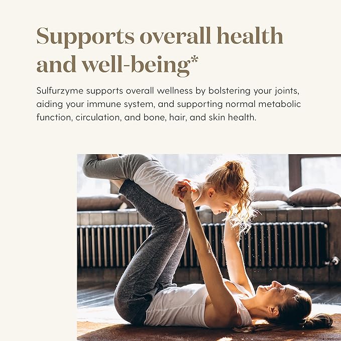 Young Living Sulfurzyme 300 Capsules Supports Joint Health Promotes Healthy Skin and Hair Aids in Overall Well-Being with MSM and Wolfberry Powder Blend