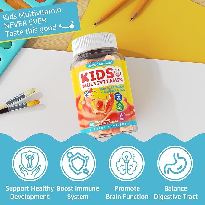 Nextdia Kids Multivitamin Gummeis + Fiber Gummies for Adults