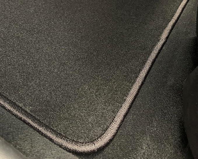 Custom Fit Front &amp Rear Carpet Floor Mats Black Compatible with Mercedes-Benz CLA250 2019 2018 2017 2016 2015 2014 * 4 Piece
