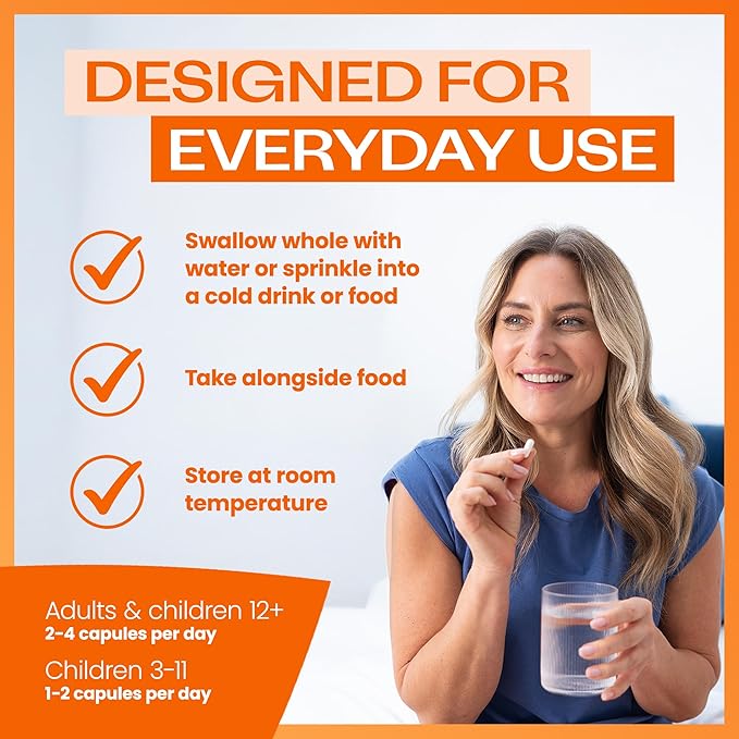 Bio-Kult Everyday Probiotics | 14 Strains | Adult Probiotic Supplement | Non-GMO Gluten-Free | 120 Capsules