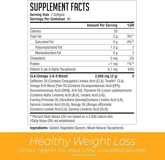 Censor NDS Nutrition Fat Loss-Body Toner with CLA (90 Softgels) &amp Siren Labs L-Carnitine Elite Burn Fat Loss Support Malibu Beach Blast 3000 mg (32 Servings)