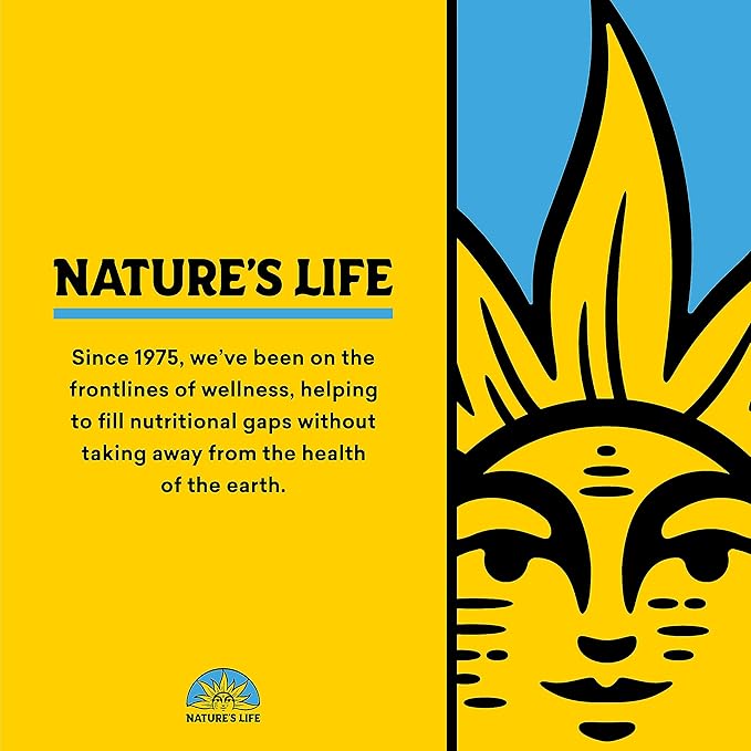 Nature's Life Bromelain &amp Papain Proteolytic Enzyme Supplement for Men &amp Women - From Pineapple &amp Papaya Digestive Health Support Veg Caps Bromelain 250 mg and Papain 250 mg - 250 Capsul
