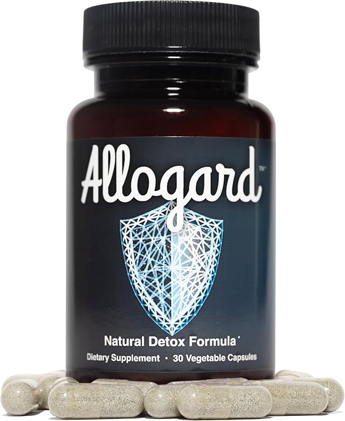 Allogard - Natural Detox Supplement - Non-GMO Vegan Gluten-Free