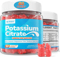 Potassium Citrate 1000mg Gummies Potassium Magnesium Supplement + Calcium Zinc Sodium Vitamin B6 B12 Support Leg Cramps Electrolyte Balance Body Performance Energy Boost Sugar Free 60 Cts