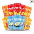 PERFY Caffeine Free Healthy Soda Variety Pack | Made With Real Fruit Juice – Low Sugar Nootropic Drinks with L-Theanine + Turmeric or Ashwagandha | Calming Functional Mocktail Sampler | Keto + GLP-1 F