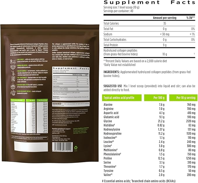 High Absorption Omega-3 Wild Fish Oil 1360mg &amp Advanced Hydrolyzed Collagen Peptides Bundle 1000mg EPA &amp DHA with Astaxanthin &amp 100% Grass Fed Bovine Collagen Protein Powder by Igennus