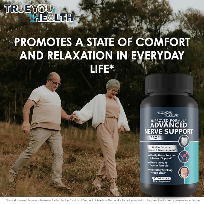 Advanced Nerve Support Pro - The Japanese Red Vitamin Ritual Neuropathy Support - Nerve Damage Repair Supplement - Neuropathy Nerve Support - Ghost Pepper Trick - Nerves Pill - Nerve Supplement