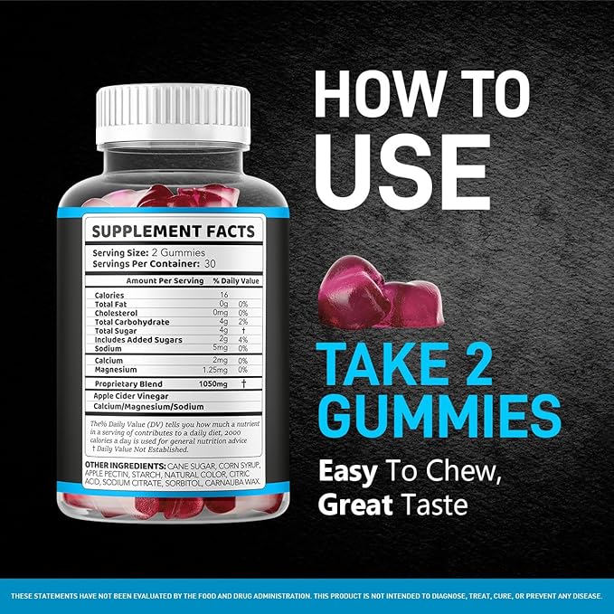Erecta Max+ Gummies - Official ErectaMax+ Premium Gummys All Natural Advanced Formula for Health &amp Wellness Daily ErectaMaxPlus Supplement Support Vitamins Gomitas 60 Gummies for 1 Month