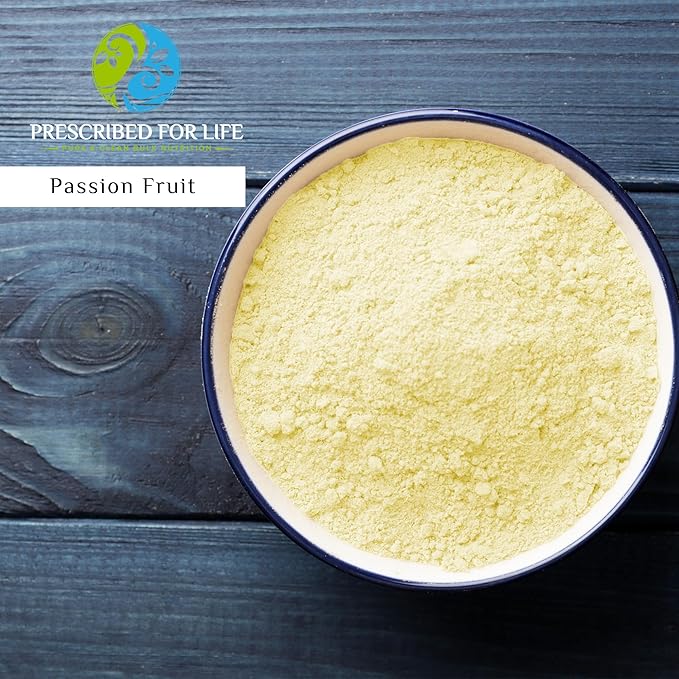 Prescribed For Life Passion Fruit Powder Superfood Powder Made with 100% Pure Passion Fruit Juice Rich in Vitamins and Antioxidants Vegan Gluten Free Non GMO (4oz / 113g)