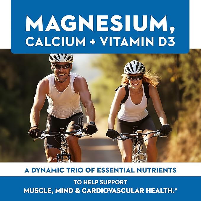 Vitaminerals 10 Magnese® Magnesium Calcium &amp Vitamin D3 Bone &amp Muscle Support 180 Veggie caps