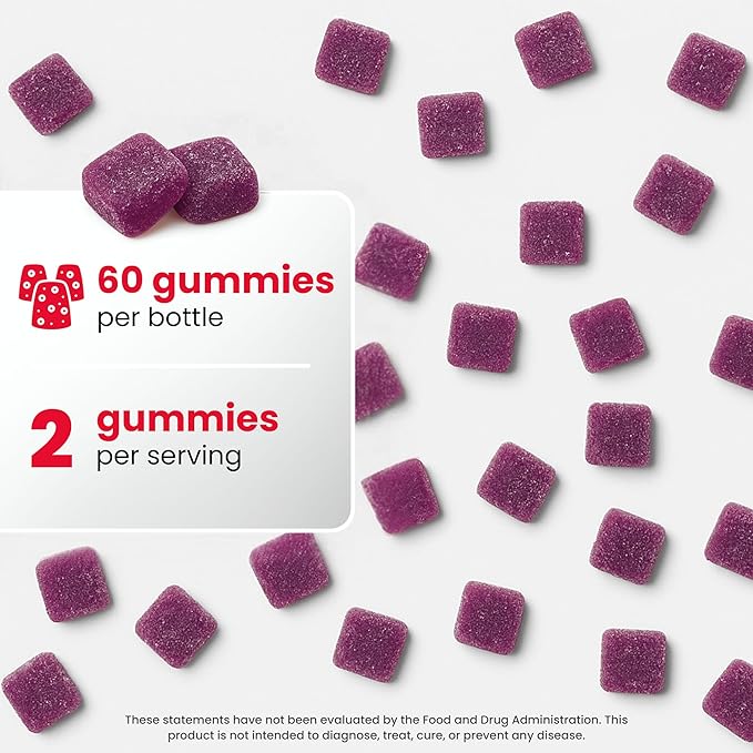 Cellev8 Prime Recovery Joint &amp Muscle Recovery Gummies - 60 Count - Antioxidant Cellular Health Daily Energy Wellness Supplements with SOD Tart Cherry - NSF Sport Formula Raspberry Flavor