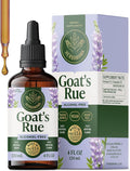 HERBAMAMA Goat's Rue Tincture - Vegan Lactation Support with Galega Officinalis Extract - Breastfeeding Support Drops - Non-GMO Alcohol &amp Sugar-Free Lactation Supplement 56-Day Supply