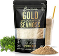 Luscious Sea Moss Powder Gold -3 Pack of 3 Oz – 100% Organic St. Lucia Sea Moss | Wildcrafted Superfood for Gut Health Immune Support Vegan Gluten-Free | Makes 120+ Fl Ounces of Gel