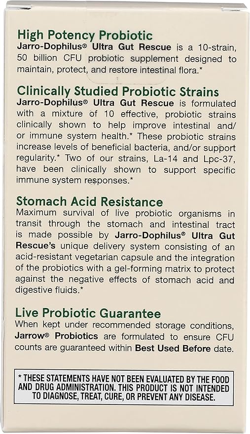 Jarrow Formulas Ultra Dophilus 60 CT