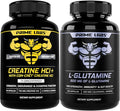 Prime Labs Creatine HCl Capsules (60 ct) + L Glutamine (180 ct)
