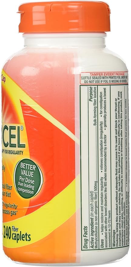 Citrucel Fiber Therapy for Regularity 500 mg - 240 Caplets
