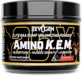 Evogen Amino K.E.M. - EAA &amp BCAA Powder Pump Volumizer | BCAAs Amino Acids Supplement for Blood Flow Muscle Growth &amp Hydration | Victory Punch | 30 Servings