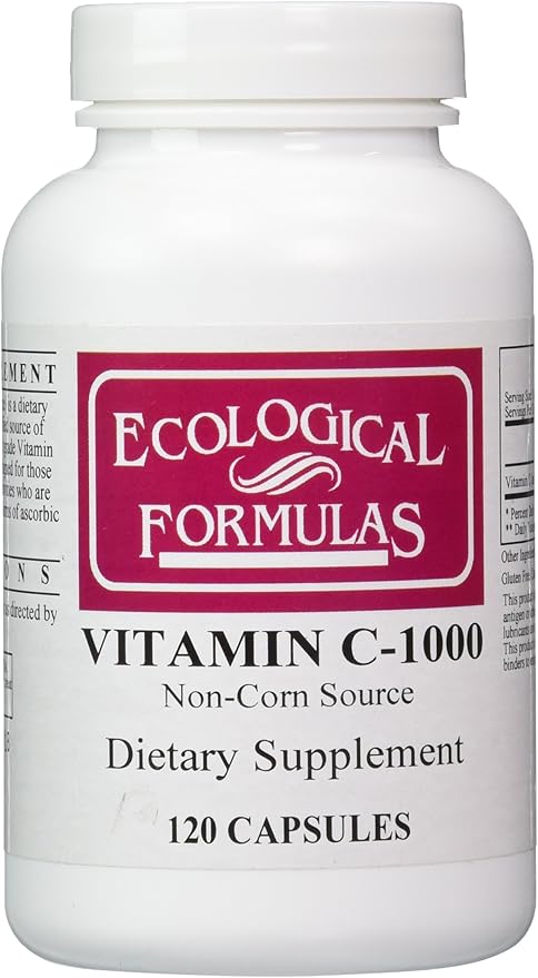 Cardiovascular Research Vitamin C-1000 Capsules 120 Count