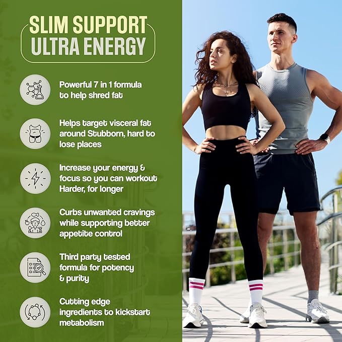 Crave Less Ultra - Supports GLP-1 Pathway Function - Weight Loss Pills/Appetite Suppressnt + Fat Burner for Women &amp Men | Increase Energy - 3rd Party Tested Formula - 60 Capsules for Adults