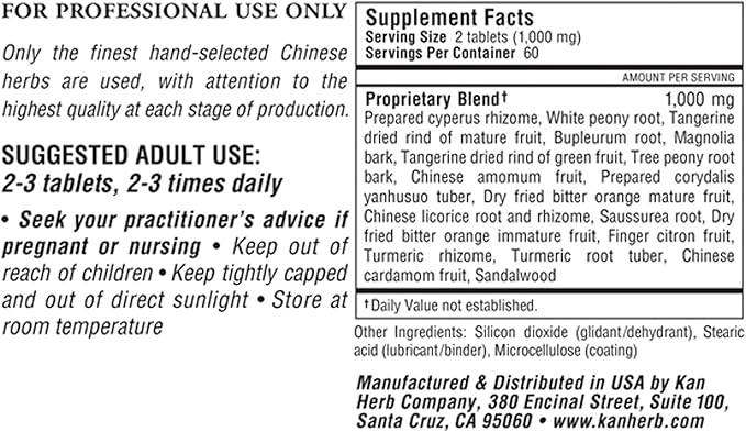 Kan Herbs Liver Flow 120 tablets