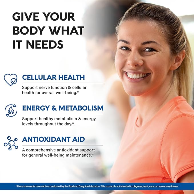 Alpha Lipoic Acid 600mg - ALA Supplement Antioxidant for Nerve Energy &amp Metabolism Support - Extra Strength with Benfotiamine B1 &amp B12 - Lab Tested NON-GMO &amp Vegan - 120 Capsules 2 Mon